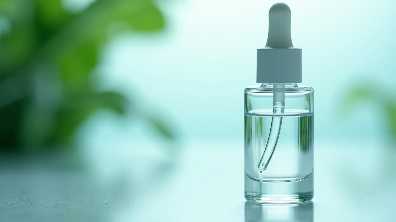 Clean skincare tech interface showing routine optimization