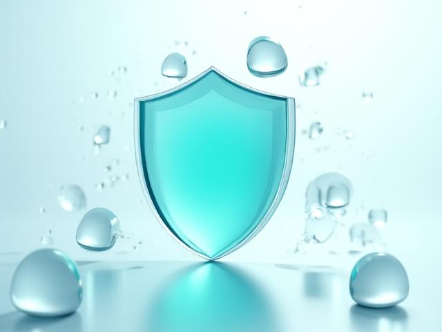 Clean modern security and privacy conceptual imagery